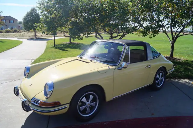 1968 porsche 911 targa with 22k miles