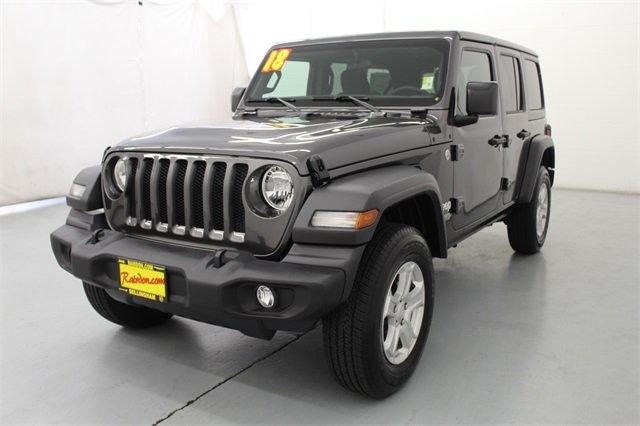 new 2018 jeep wrangler 4wd unlimited sport bellingham, wa 98226 for sale in bellingham, washington