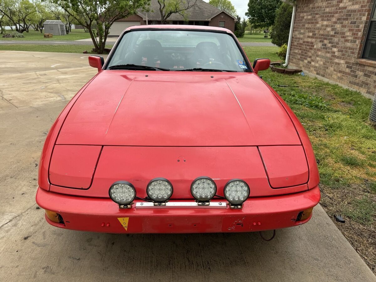 1987 porsche 924 red s