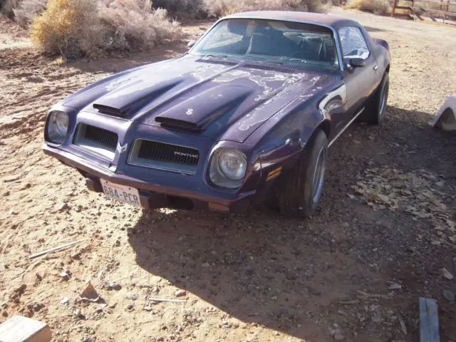 1974 pontiac formula 400 firebird complete running project. original 400 engine