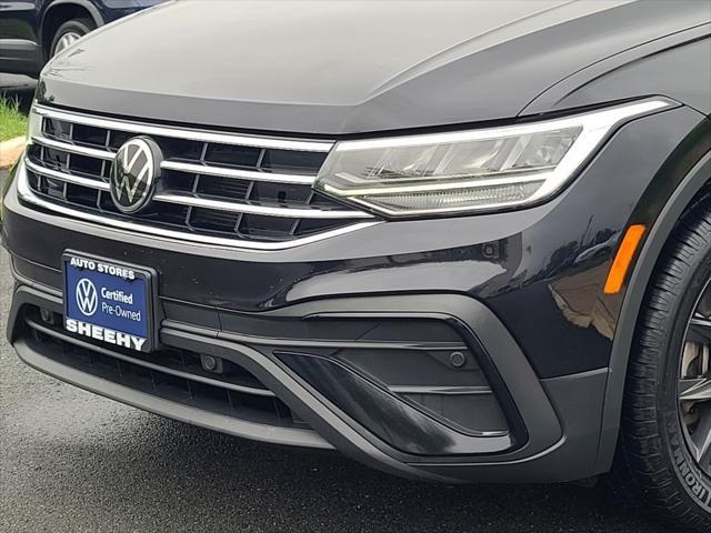 2022 volkswagen tiguan 2.0t se