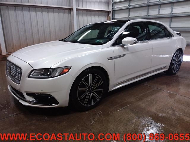 2017 lincoln continental reserve