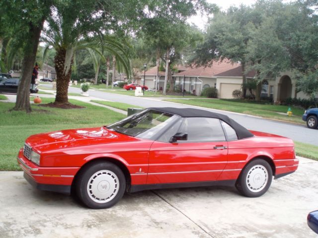 1991 cadillac allante in very good condition