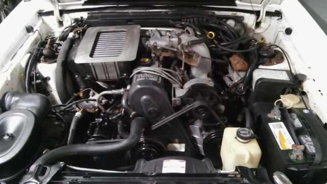 1 of 561 9l white 1986 mustang svo garaged kept prime condition lots of nos part