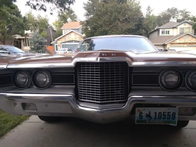 1971 ford galaxie 500 2 door hardtop v8 400-2v 6.6l only 51,995 miles!