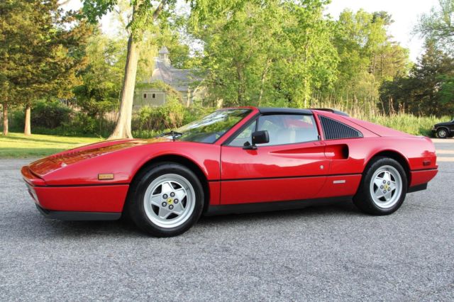 1988 ferrari 328 gtsi 31,148 miles "salvage title caused by theft, nice car"