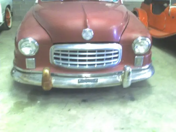 1950 nash ambassador airflyte coupe