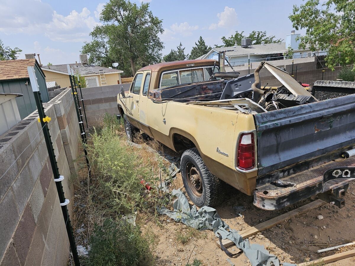 1974 dodge d/w series brown