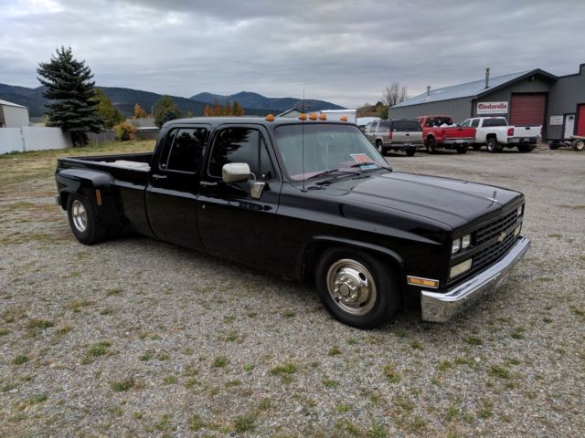 1990 silverado crew cab dully