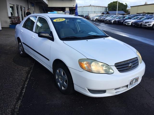 2003 toyota corolla ce ce 4dr sedan for sale in hilo, hawaii