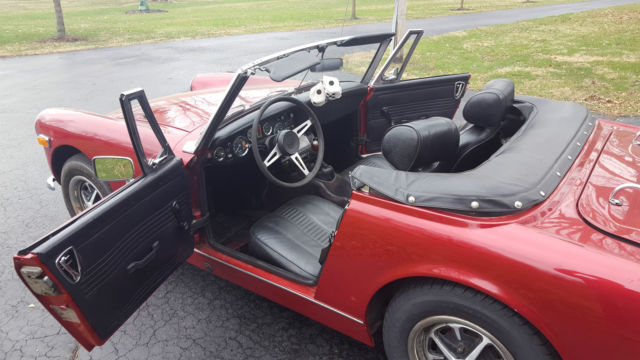 classic, chrome bumpers & exhaust 4 speed manual, soft top convertible