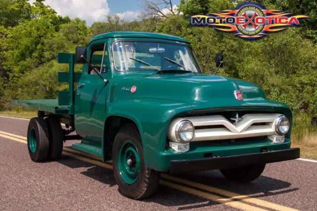 1955 ford f-350 stakebed dualie truck