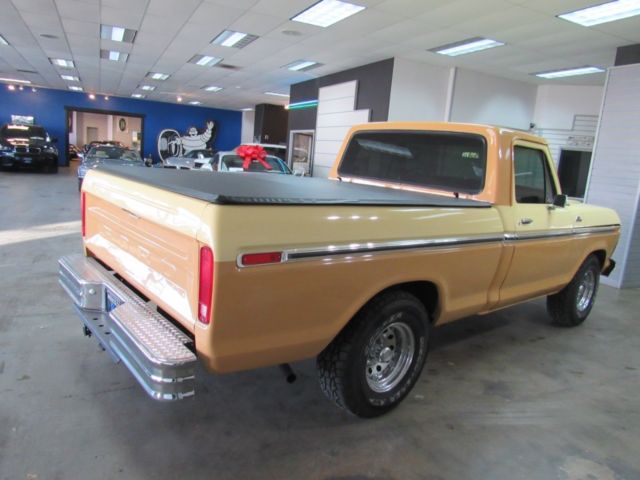 1977 ford f-100 124,715 miles brown 4.9l 6-cylinder manual