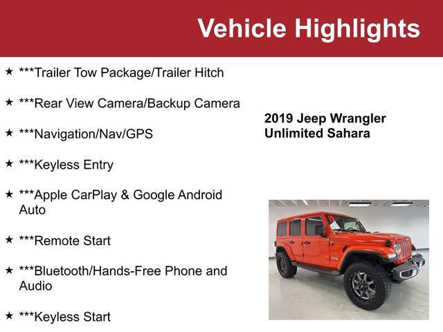2019 jeep wrangler unlimited sahara