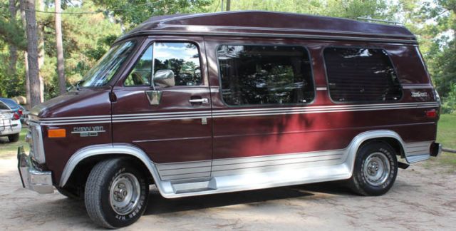 1989 chevy g20 van craft conversion van - no reserve