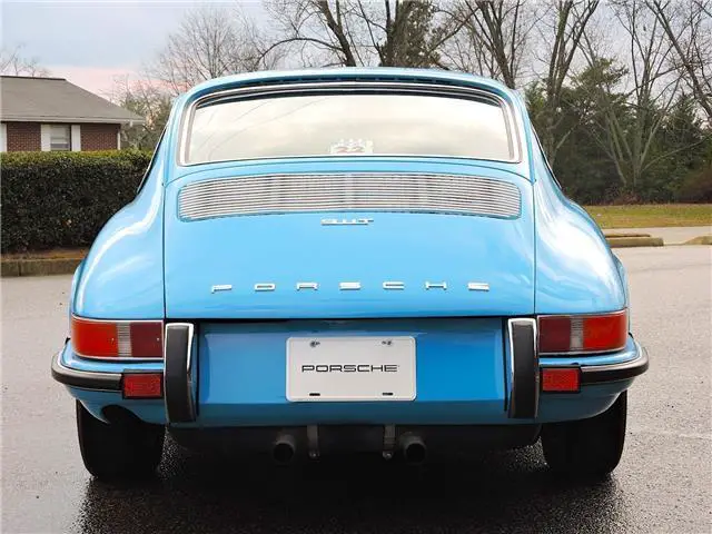1970 porsche 911t pastel blue 2.2l restored outlaw r gruppe