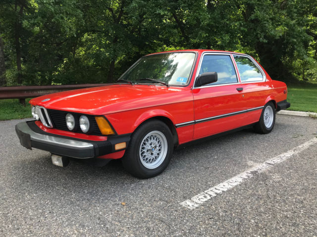 1982 bmw 320i 5 speed manual no reserve