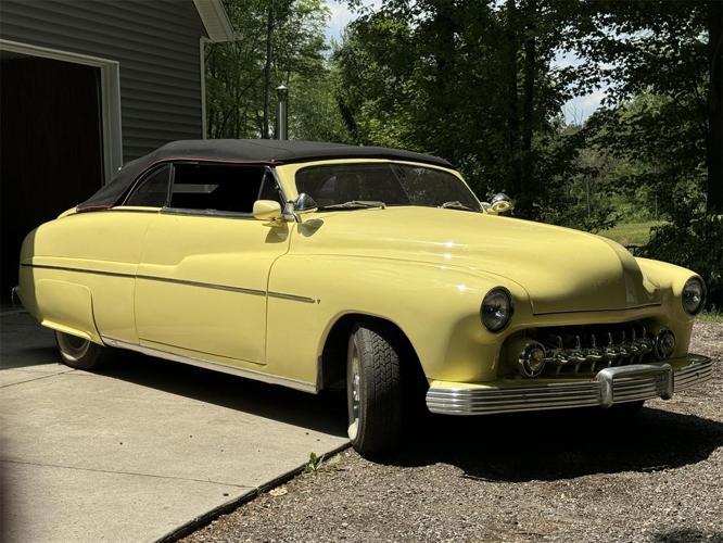 1950 mercury convertible in hope, michigan