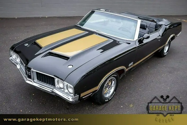 1970 oldsmobile 442 w30 black convertible 455 v8 72819 miles