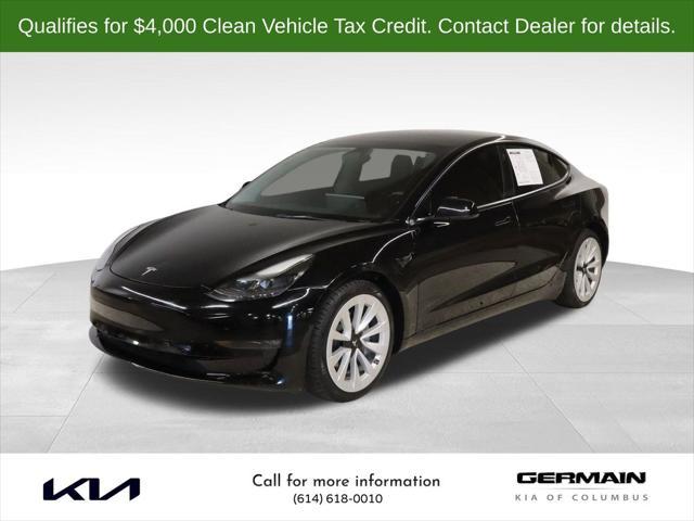 2022 tesla model 3 long range
