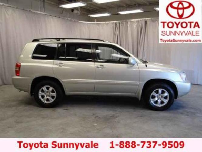 2003 toyota highlander in sunnyvale, ca