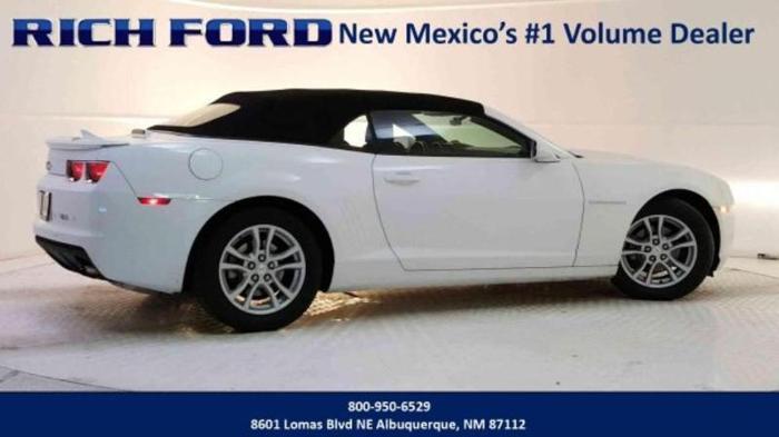 2013 chevrolet camaro lt lt 2dr convertible w/1lt for sale in albuquerque, new mexico