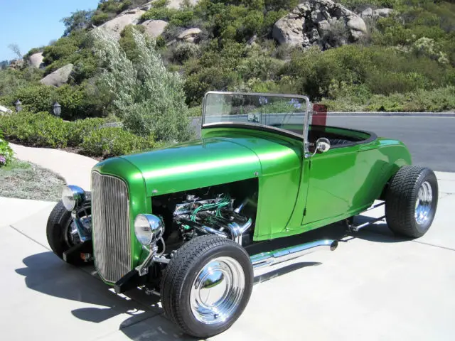 1929 model a roadster. v8 auto--glass. new build