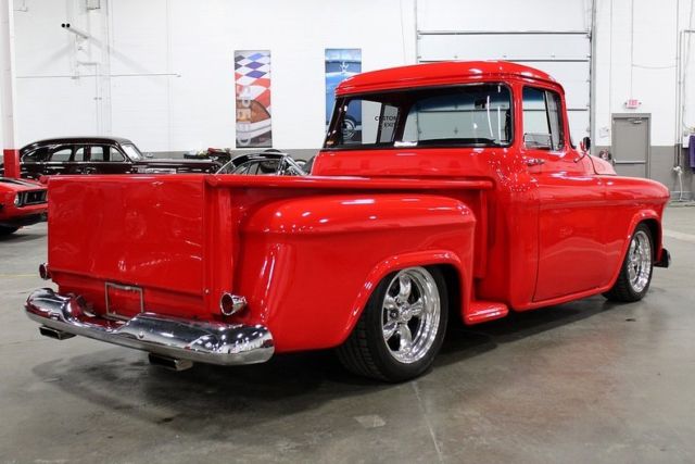 1957 chevrolet c10 11619 miles red pickup truck 350ci v8 automatic