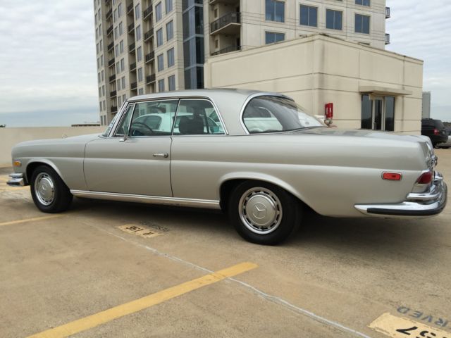 mercedes benz 1970 low gtrill coupe