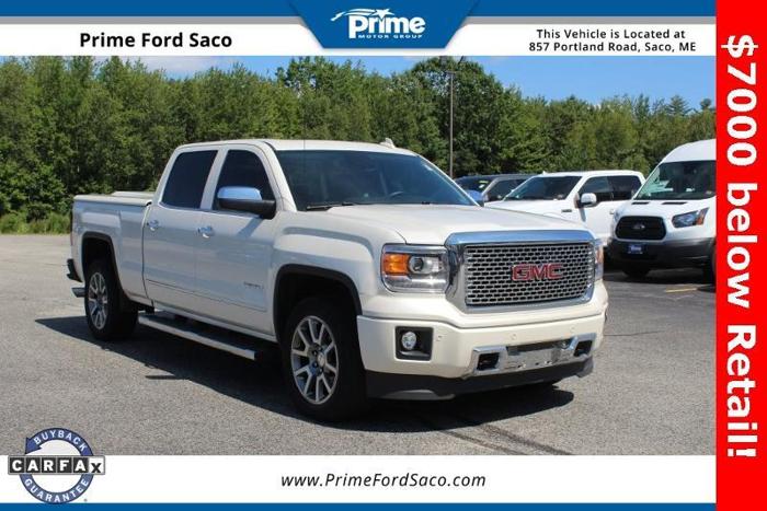 2015 gmc sierra 1500 denali 4x4 denali 4dr crew cab 5.8 ft. sb for sale in saco, maine