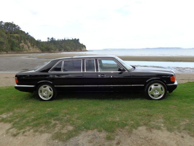 mercedes benz carat by duchatelet limousine w126 only 35,000 ks