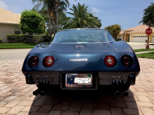 no reserve 1979 chevrolet corvette 2-door t-tops 350cu v8 auto full restoration