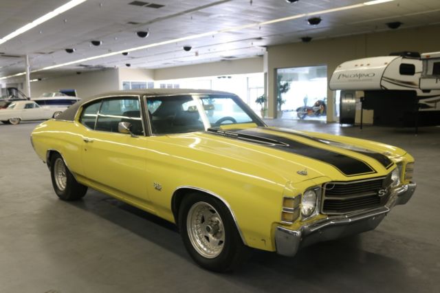 no reserve ! 1971 chevrolet malibu chevelle ss clone 4 speed manual
