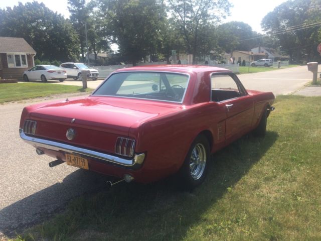 1966 mustang original c code coupe with pony interior