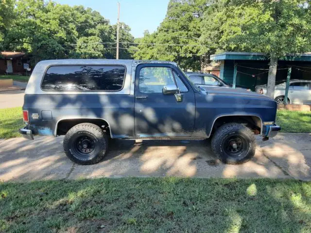 1984 chevrolet k5 blazer suv blue 4wd automatic k10