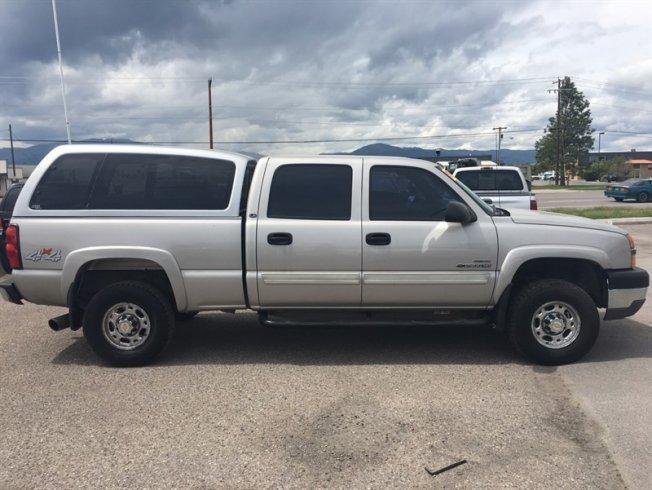 2004 chevrolet silverado 2500 4x4 crew cab for sale in missoula, montana
