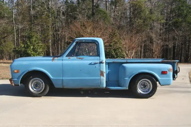 1972 short bed c-10 chevrolet truck! v8 great patina shop truck look here!!! swb