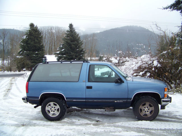 1994 blazer 6.5l turbo diesel; chevrolet chevy 4wd 2dr great shape