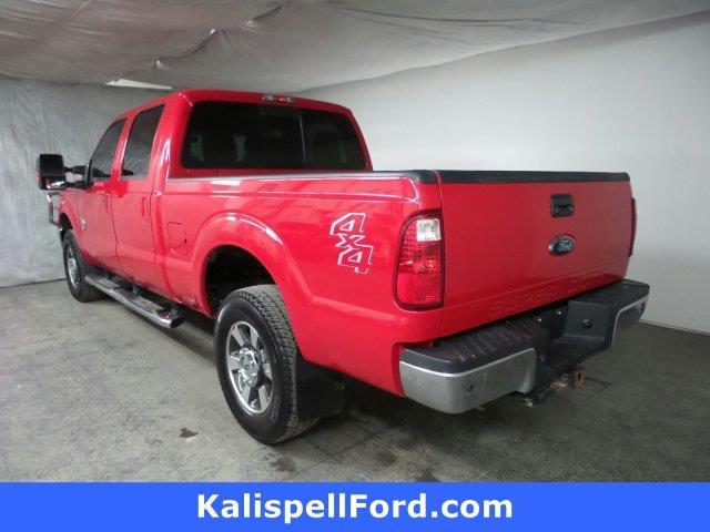 2011 ford f-250 super duty lariat 4x4 lariat 4dr crew cab 6.8 ft. sb pickup for sale in evergreen, montana