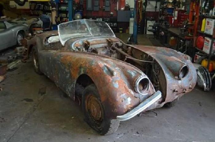 used 1953 jaguar xk120 roadster convertible, 0 miles in astoria, ny