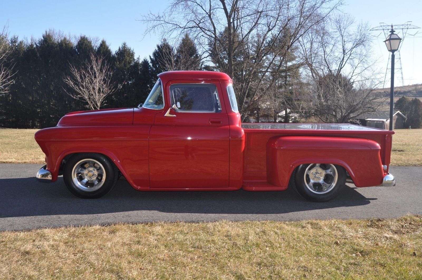 1955 chevrolet truck pro touring restomod