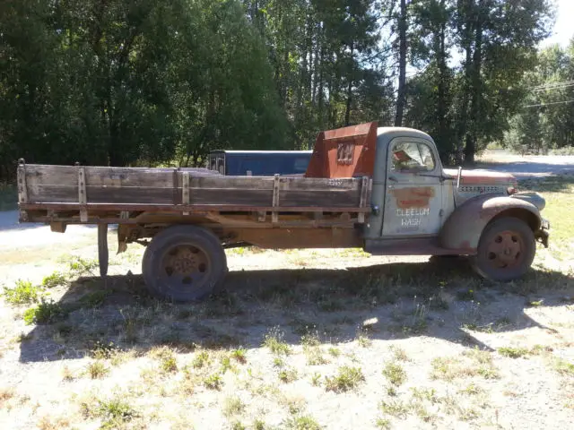1944 chevrolet dump truck rare war year clear title from '44