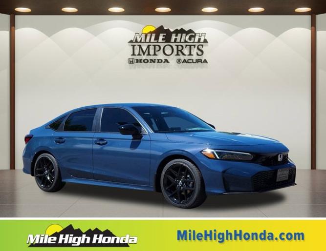 new 2025 honda civic sedan sport