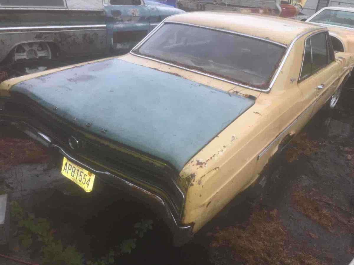 1965 buick skylark yellow rwd automatic halo