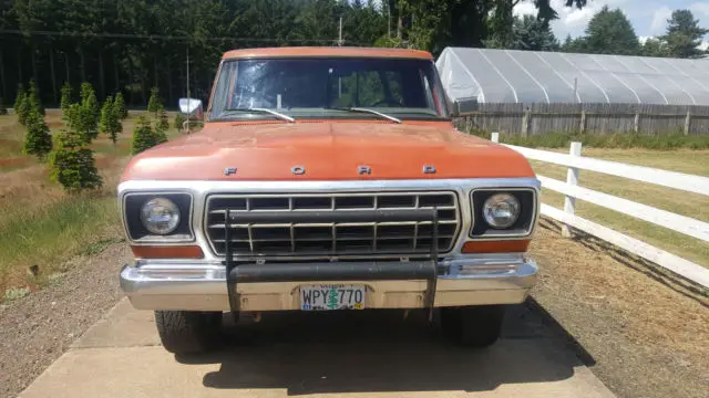 1978 ford f150 4x4 4-speed, original paint, original motor, very solid