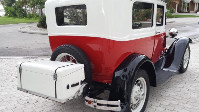 model a 1930 ford original steele parts tudor / two door