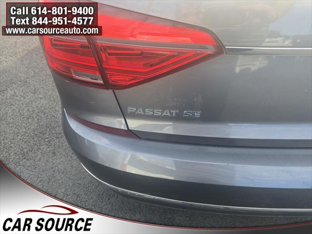 2016 volkswagen passat 1.8t se