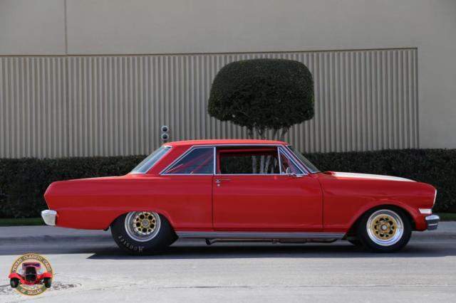 1962 chevy ii nova street/drag car (roller, no engine or transmission)