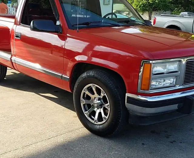 gmc sierra c/k 1500 stepside no reserve rare sle no silverado rebuilt drivetrain