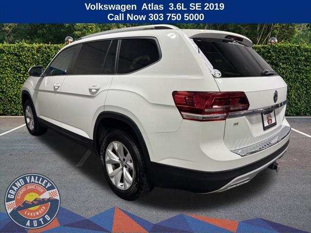 2019 volkswagen atlas 3.6l se w/technology
